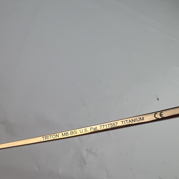 Maui Jim Gold Metal Frame Sunglasses with Brown Lenses - Picture 11 of 16